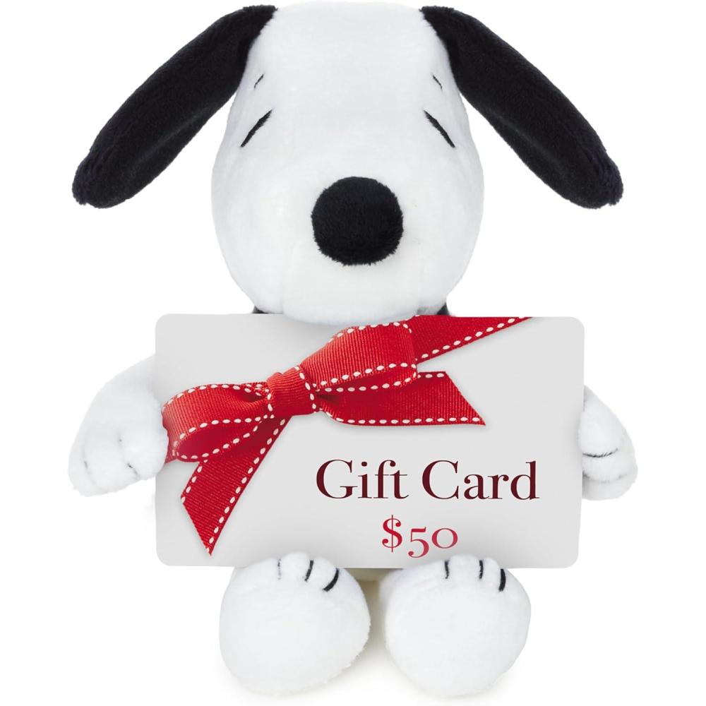 imageHallmark Peanuts FrankenSnoopy Plush with Sound and Motion 11quot Gift for Kids Fans CollectorsSnoopy Gift Card Holder