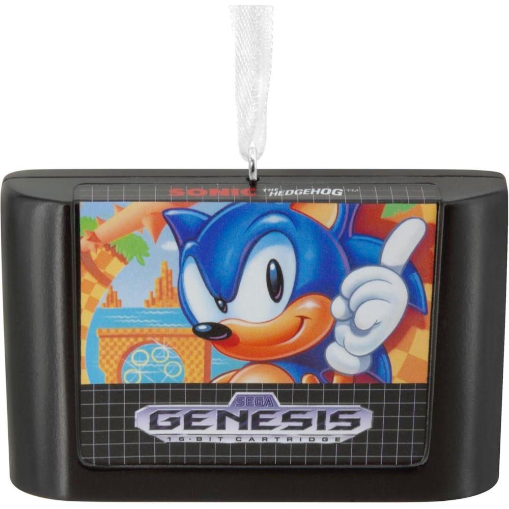 imageHallmark Sonic The Hedgehog Game Cartridge Christmas OrnamentSonic Game Cartridge