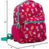 AI ACCESSORY INNOVATIONS Rainbow Brite Backpack for Girls, 16 x 12 x 5 inch School Bag with Laptop Pocket(Adopt Me)