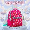 AI ACCESSORY INNOVATIONS Rainbow Brite Backpack for Girls, 16 x 12 x 5 inch School Bag with Laptop Pocket(Adopt Me)