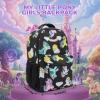 AI ACCESSORY INNOVATIONS Rainbow Brite Backpack for Girls, 16 x 12 x 5 inch School Bag with Laptop Pocket(My Little Pony)