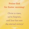 DaySpring Religious Easter Card (Praise God)(Praise God)