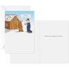Hallmark 0599XXH2125 Shoebox Funny Christmas Cards Pack, Gingerbread House (6 Cards with Envelopes)(Gingerbread  6 Funny Cards with Envelopes)