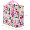 Hallmark 10″ Large Square Gift Bag (Watercolor Dots, Just for You) for Birthdays, Mothers Day, Easter, Graduations, Retirements and More(Watercolor Dots)