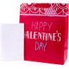 Hallmark 15″ Extra Large Gift Bag with Tissue Paper (Happy Valentine’s Day)(Red Happy Valentine’s Day)