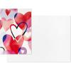 Hallmark 15″ Extra Large Gift Bag with Tissue Paper (Happy Valentine’s Day)(Watercolor Hearts)