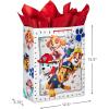 Hallmark 15″ Extra Large Paw Patrol Gift Bag with Tissue Paper for Birthdays, Kids Parties, Christmas, Holidays(Paw Patrol)