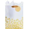 Hallmark 17″ Extra Large Gift Bag with Tissue Paper (White with Gold Polka Dots) for Christmas, Hanukkah, Weddings, Engagements, Bridal Showers, Graduations, Retirements, Birthdays, Valentine’s Day(Large (Pack of 2))