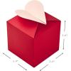 Hallmark 5JVG1928 Paper Wonder 3″ Small Valentines Gift Boxes (Pack of 3; Hearts in Pink, Purple and Red)(Pink  Red)