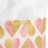 Hallmark 9″ Medium Gift Bag with Tissue Paper (Flowers and Butterflies; Turquoise and Yellow) for Birthdays, Mothers Day, Bridal Showers, Baby Showers and More(Pink and Gold Hearts)