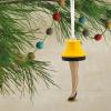 Hallmark A Christmas Story Leg Lamp Resin Christmas Ornament, 1.5 x 3.75 x 1.5 inches(Leg Lamp 2022)