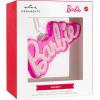 Hallmark Barbie in Car Christmas Ornament(Barbie Logo)