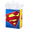 Hallmark Batman Pop Up Birthday Card for Him (Epic Day) Signature Paper Wonder 3D Card(Large Superman Logo)