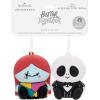 Hallmark Better Together Disney Tim Burton’s The Nightmare Before Christmas Jack and Sally Magnetic Christmas Ornaments, Set of 2, Shatterproof(Jack & Sally)