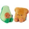 Hallmark Better Together Magnetic Plush (Avocado and Toast) 5″ Stuffed Toys, Easter Gifts for Kids