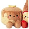 Hallmark Better Together Magnetic Plush (Pancakes and Syrup) 7″ Stuffed Toys, Easter Gifts for Kids