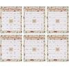 Hallmark Channel Christmas Movie Bingo Game Pad (6 Designs, 102 Sheets) Gift for Fans