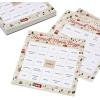 Hallmark Channel Christmas Movie Bingo Game Pad (6 Designs, 102 Sheets) Gift for Fans