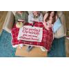 Hallmark Channel Oversized Sherpa Blanket, 60″ x 80″ (The Perfect Christmas) Gift for Fans