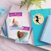 Hallmark Disney Princess Stickers for Water Bottles, Planners, Notebooks (Pack of 3) Tinkerbell, Ariel, and Moana