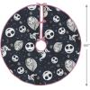 Hallmark Disney Tim Burton’s The Nightmare Before Christmas 48″ Christmas Tree Skirt, Fabric, Gifts for Disney Fans