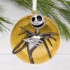 Hallmark Disney Tim Burton’s The Nightmare Before Christmas Jack Skellington on Moon Christmas Ornament, Metal, Gifts for Disney Fans