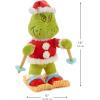 Hallmark Dr. Seuss Skiing Grinch Plush with Sound and Motion, 12″, Gift for Kids, Fans and Collectors