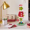 Hallmark Dr. Seuss’s How The Grinch Stole Christmas! Nutcracker Figurine, 12″ (Grinch in Santa Suit) Gift for Fans and Collectors