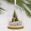 Hallmark Dr. Seuss’s How The Grinch Stole Christmas! Whoville Christmas Tree Cloche Christmas Ornament, Glass and Paper, Gifts for Dr. Seuss Fans