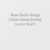 Hallmark Easter Card for Kids (Cute Fuzzy Plush Bunny) (599ETD4046)(Cute Fuzzy Plush Bunny)
