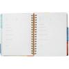 Hallmark Fitness and Wellness Journal (Spiral Bound, Day By Day, 196 Lined Pages)