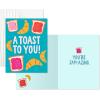 Hallmark Good Mail Congratulations Cards (3 Cards with Envelopes) for New Job, Promotion, Graduation