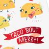 Hallmark Good Mail Cute Christmas Cards (3 Cards with Envelopes: Favorite Bish, Smol-idays, Tons of Tinsel)(Tacos Fun Holiday Cards)