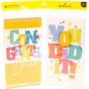 Hallmark Good Mail Graduation Cards Assortment, Every New Adventure (Pack of 3 Cards with Envelopes)(You Did It!)