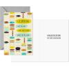 Hallmark Graduation Cards, Amazing (6 Cards with Envelopes)(Graduation Caps  6 Cards with Envelopes)