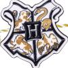 Hallmark Harry Potter Hogwarts Crest 72″ Christmas Garland, Fabric, Gifts for Harry Potter Fans