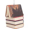 Hallmark Harry Potter Stacked Books with Wand Christmas Ornament,Resin, 2.23 x 2.75 x 2.28 inches, (0002HCM9130)(Stacked Books)