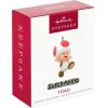 Hallmark Keepsake 0.98″ Mini Christmas Ornament 2024, Nintendo Super Mario Boo, Gifts for Gamers(Super Mario Toad)