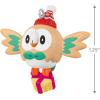 Hallmark Keepsake 1.25″ Mini Christmas Ornament 2025, Pokémon Holiday Rowlet, Gifts for Gamers(Holiday Rowlet)