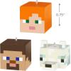 Hallmark Keepsake Christmas Ornament 2023, Minecraft Bee, Gifts for Gamers(Alex  Steve  and Arctic Fox)