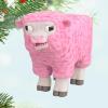 Hallmark Keepsake Christmas Ornament 2023, Minecraft Bee, Gifts for Gamers(Pink Sheep)
