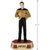 Hallmark Keepsake Christmas Ornament 2023, Star Trek: Lower Decks Badgey, Set of 2, Gifts for Trekkies(Data’s Ode to Spot)