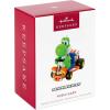 Hallmark Keepsake Christmas Ornament 2024, Nintendo Super Mario Powered Up With Mario Propeller Mario, Gifts for Gamers(Mario Kart Yoshi)