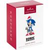 Hallmark Keepsake Christmas Ornament 2024, Sonic the Hedgehog Sonic Collecting Rings With Light, Sound and Motion, Gifts for Gamers(Santa Sonic)