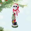 Hallmark Keepsake Christmas Ornament 2025, Disney Tim Burton’s The Nightmare Before Christmas Santa Jack Skellington Nutcracker, Gifts for Disney Fans(Santa Jack Skellington)