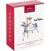 Hallmark Keepsake Christmas Ornament 2025, Disneyland King Arthur Carrousel Ride Around The Kingdom, Gifts for Disney Fans(Practically Perfect Carousel Ride)