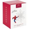Hallmark Keepsake Christmas Ornament 2025, Marvel X-Men Wolverine Defeats Sentinel Funko POP! with Light, Gifts for Marvel Fans(Spidey Spins a Snowflake)