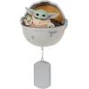 Hallmark Keepsake Christmas Ornament, Star Wars: The Empire Strikes Back Into The Carbon-Freezing Chamber with Light, Sound and Motion, Gifts for Star Wars Fans(Grogu in Hovering Pram)