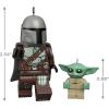 Hallmark Keepsake Christmas Ornaments 2023, The Mandalorian and Grogu LEGO Star Wars Minifigure, Set of 2, Gifts for Star Wars Fans(Grogu LEGO Minifigure)