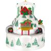 Hallmark Keepsake Christmas Tabletop Decoration, Star Wars The Merriest House in the Galaxy Musical With Light, Gifts for Star Wars Fans(North Pole Village)
